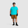 Outdoor Research Freewheel Short Sleeve Jersey Plus - Women's - Cortez - on model